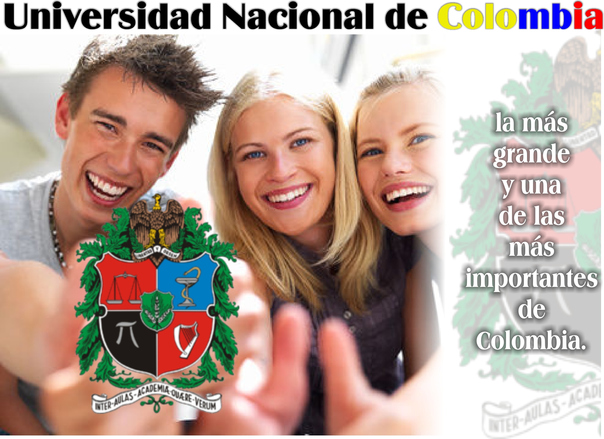 Universidad Nacional de Colombia, la más grande y una de las más importantes de Colombia.
