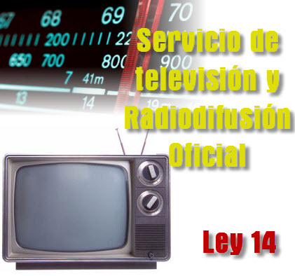 Ley General del Servicio de televisión y Radiodifusión Oficial