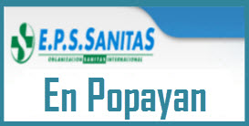 Direcciones y Teléfonos de las sucursales EPS Sanitas en Popayán.