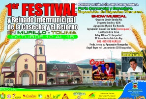 Festival de la Cosecha y el Retorno en Murillo, Tolima 2012