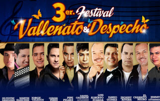 Tercer Festival de Vallenato y Despecho en Cali 2013