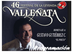 Programación oficial Festival de la Leyenda Vallenata en Valledupar 2013