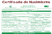 Certificado de nacimiento