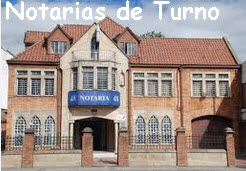 Notarias en turno – Bogota