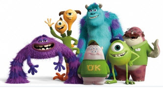 Personajes de Monsters University 2013