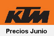 Precios motor junio para motos nuevas KTM 2013