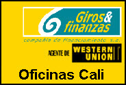 Dirección y telefono de Giros y Finanzas Cali