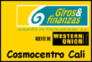 Teléfono y Dirección Giros y finanzas, C.C. Cosmocentro I y II, Cali, Valle