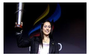 Mariana Pajón Ganó oro en Nueva Zelanda