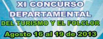 Concurso Departamental del Turismo y el Folclor 2013 en Gutaquí, Cundinamarca
