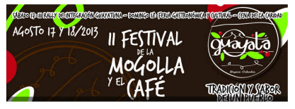 Festival de la Mogolla y el Café en Guayatá, Boyacá 2013