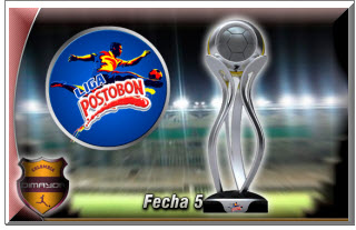 Programación de la Fecha 5 de la Liga Postobón 2013-2