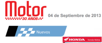 Precios motor Septiembre 4 2013 para motos nuevas de Honda