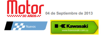 Precios Motor Septiembre 4 2013, para motos nuevas de Auteco Kawasaki