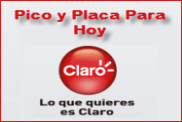 Pico y placa de Comcel (Claro)