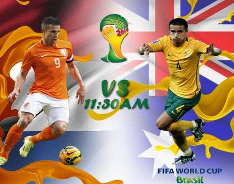 Copa mundial | Grupo B: Australia vs Holanda