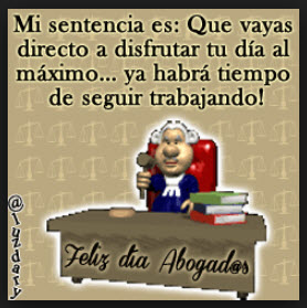 Tarjetas del día del Abogado 2014