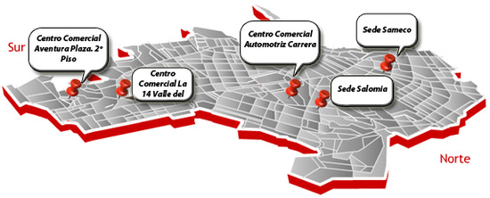 Oficinas de Tránsito en Cali, Valle