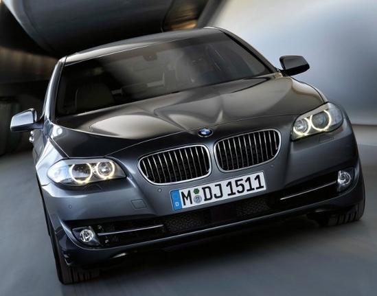 BMW Serie 5 exterior negro