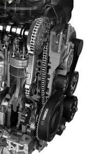 Mazda CX-7 motor detalle