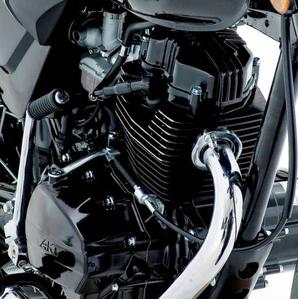 Akt 125 nkd motor detalle