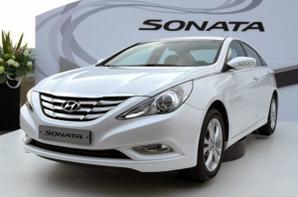 Hyundai Sonata exposicion