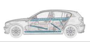 BMW SERIE 1/5 puertas carroceria rigida