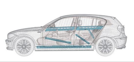 BMW SERIE 1/5 puertas carroceria rigida
