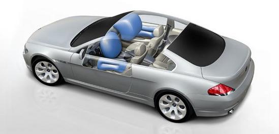 bmw serie 6 coupe airbags