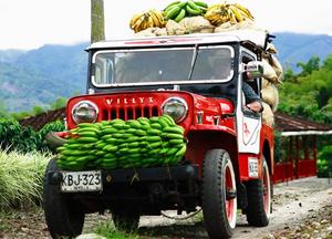 Jeep Willys eje cafetero