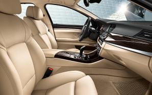 BMW Serie 5 interior delante