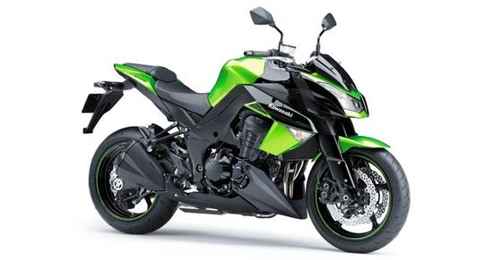 Kawasaki Z1000 verde