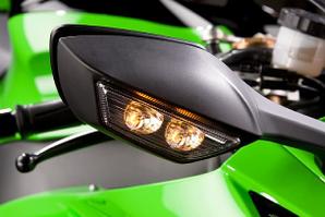 Kawasaki ZX10R Retrovisores con intermitentes LED integrados