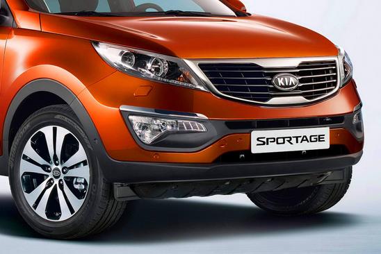 Kia Sportage 2011 diseño frontal