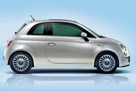 Fiat_500_perfil FIAT 500 perfil