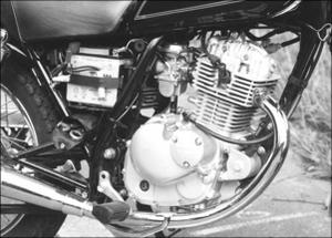 Suzuki GN 125 motor