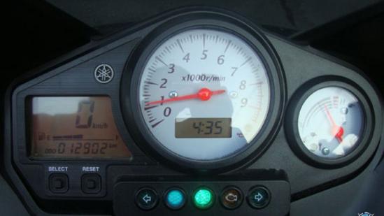 Yamaha TDM 900 panel