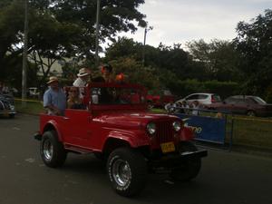 feria de cali 2010, desfile del Jeep