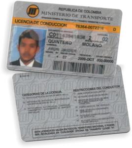 Nuevas Licencias de Conducción en Colombia