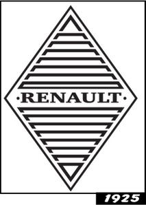 Renault logo 1925