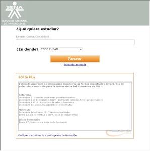 sitio web ofertaeducativa.sena.edu.co que redirige a oferta.senasofiaplus.edu.co/sofia-oferta/