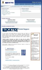Captura de pantalla del ICETEX consulta estado de cuenta
