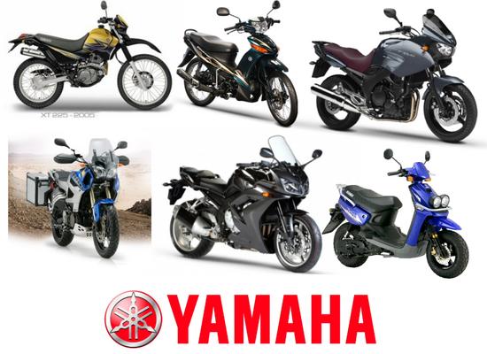 Admira algunos modelos Yamaha 