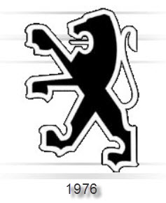peugeot logo 1976