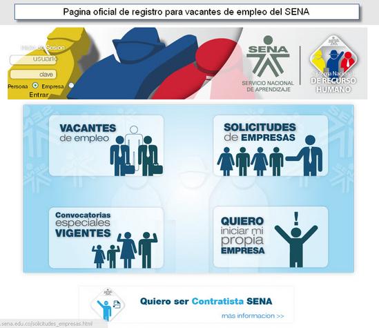 ofertas de empleo sena colombia 2011