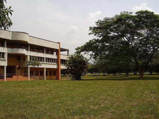 Universidad del Valle, edificio de la escuela de musica.