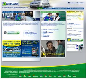 Vista de www.euromaster-neumaticos.es | Pagina Web o Home