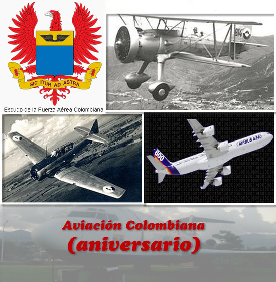 Ley 18 de 1992 en Colombia, Aviación Colombiana (aniversario)