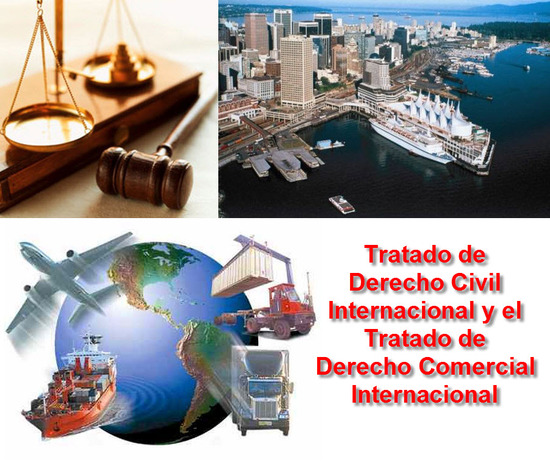 La Ley 33 de 1992 en Colombia, El Tratado de Derecho Civil Internacional y el Tratado de Derecho Comercial Internacional