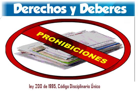 ley 200 de 1995 en colombia, Código Disciplinario Único